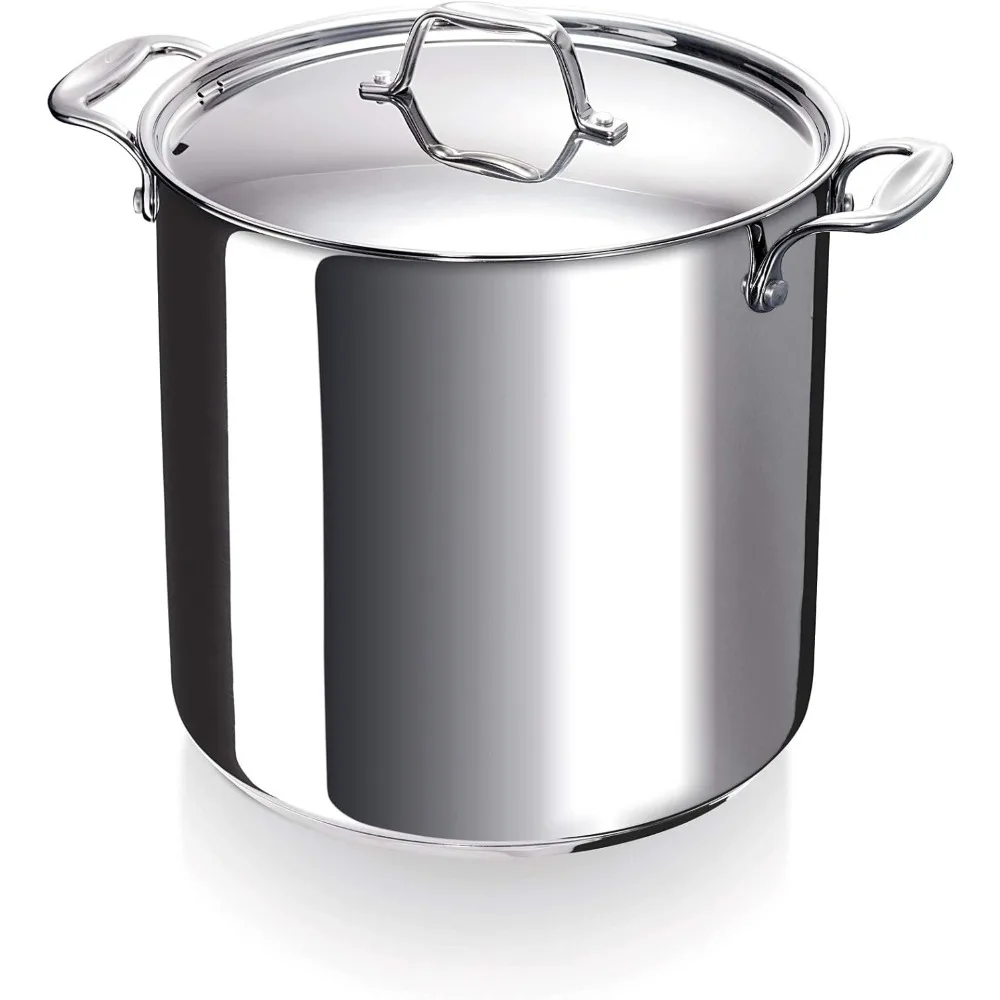 

Кастрюля шеф-повара с крышкой, нержавеющая сталь, INOX, 29,5 x 26,0 x 26,0 см