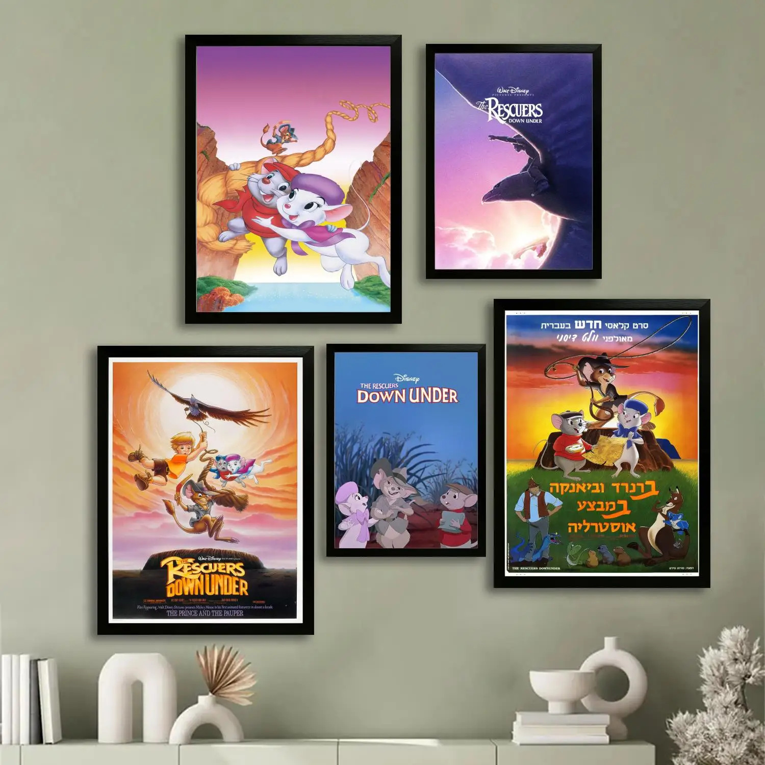 

The Rescuers Down Under Canvas Art Poster and Wall Art, Picture Print, Modern Family, Bedroom Decor, Posters,Decorative painting