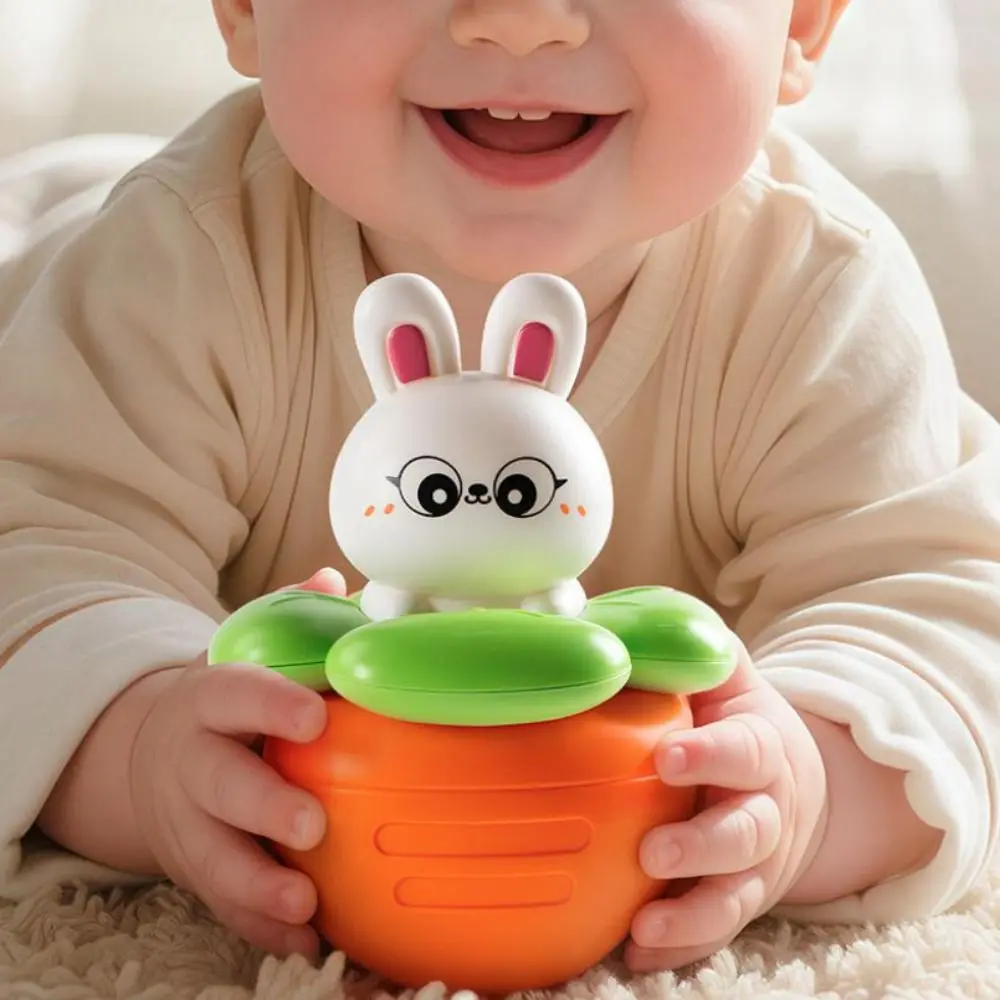 Ambachten Konijn Wortel Tumbler Pop Speelgoed Pop Handgemaakt Baby Schommelspeelgoed Mini Collectie Konijn Tumbler Speelgoed Kinderen Meisjes Jongens