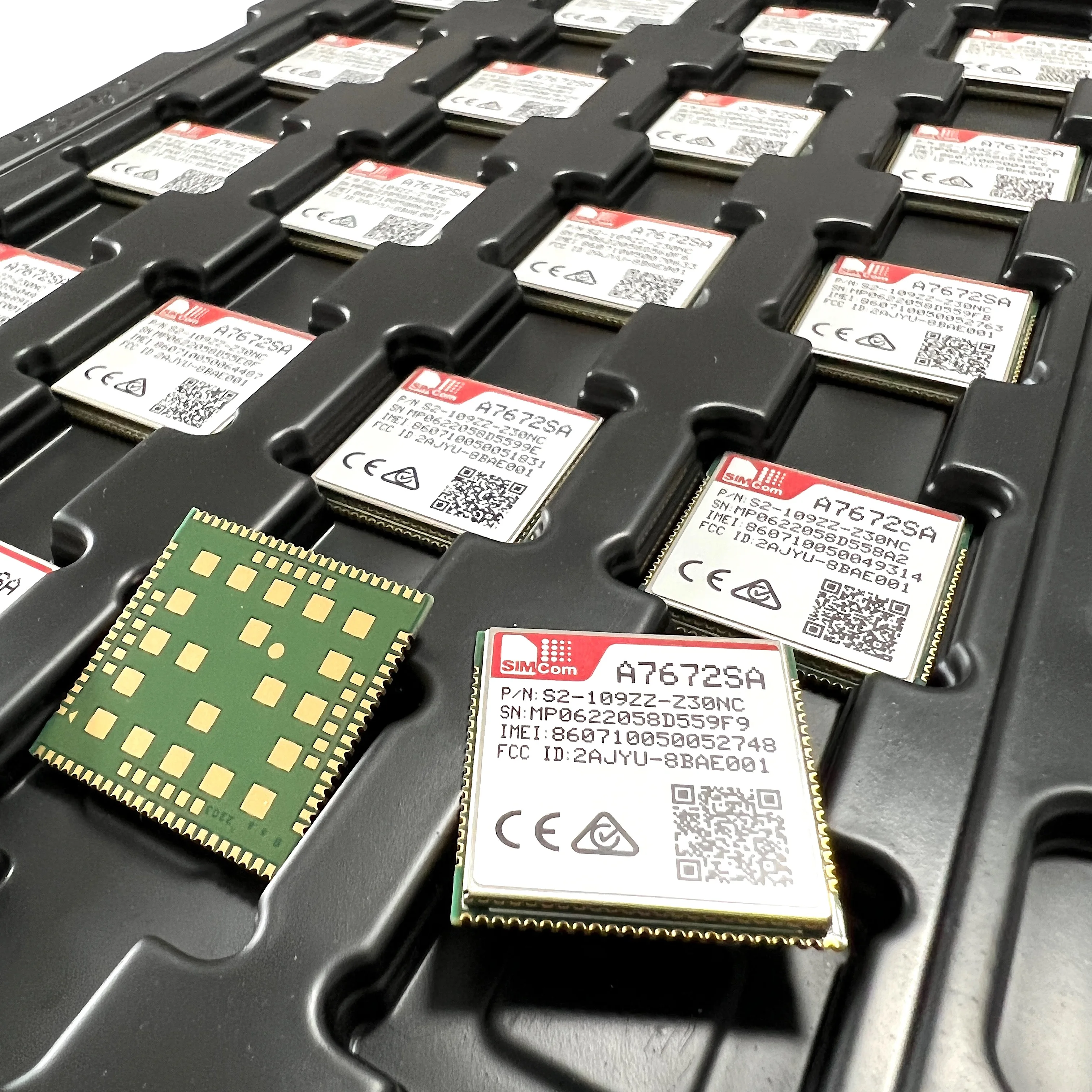 Original SIMCOM A7672SA FASE SIMCOM A7672SA With GNSS 4G LTE Cat1 Module LGA + LCC for New Zealand/Australia/South America
