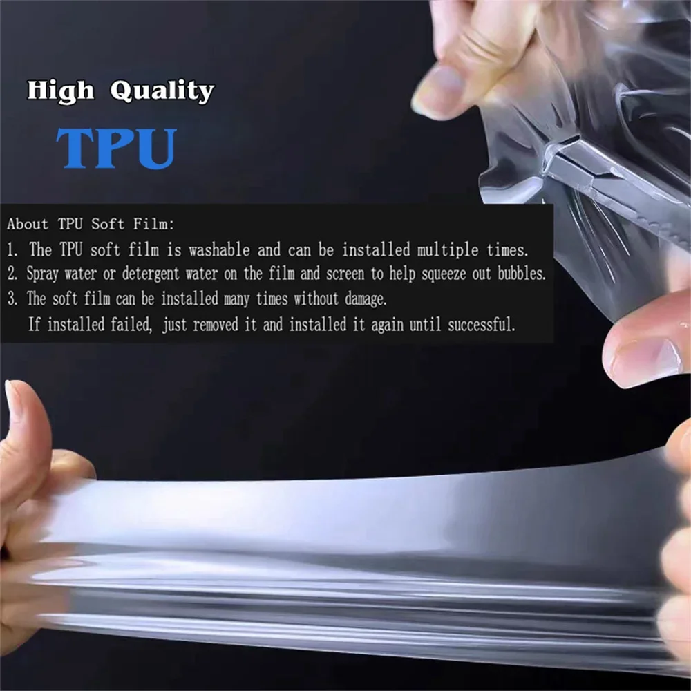 TPU Anti-scratch Protector Film Car Interior Accessories Center Console Media Dashboard Navigation For Haval H6 3th 2021-2023