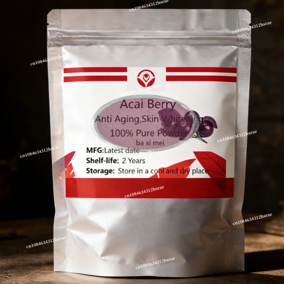 Polvo de Acai Berry No 997 en Envase Sellado Profesional de Fábrica para Reparación de la Piel, Jabón de Belleza Facial, Polvo Brillante para Festivales de Belleza