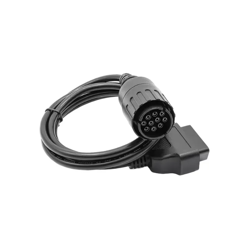 Untuk BM W 10 Pin Adaptor Sepeda Motor Kabel ICOM-D Ke Konektor Diagnostik 16Pin OBD2 Kabel Ekstensi Sepeda Motor