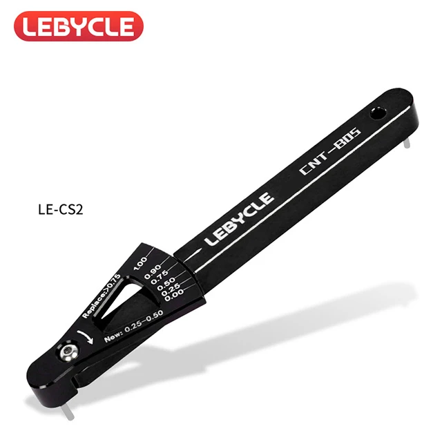 LEBYCLE 6-Farben Fahrradkette Verschleißanzeige Werkzeug Kettenglieder Checker MTB Rennrad Aluminiumlegierung Reparatur Präzise Werkzeuge