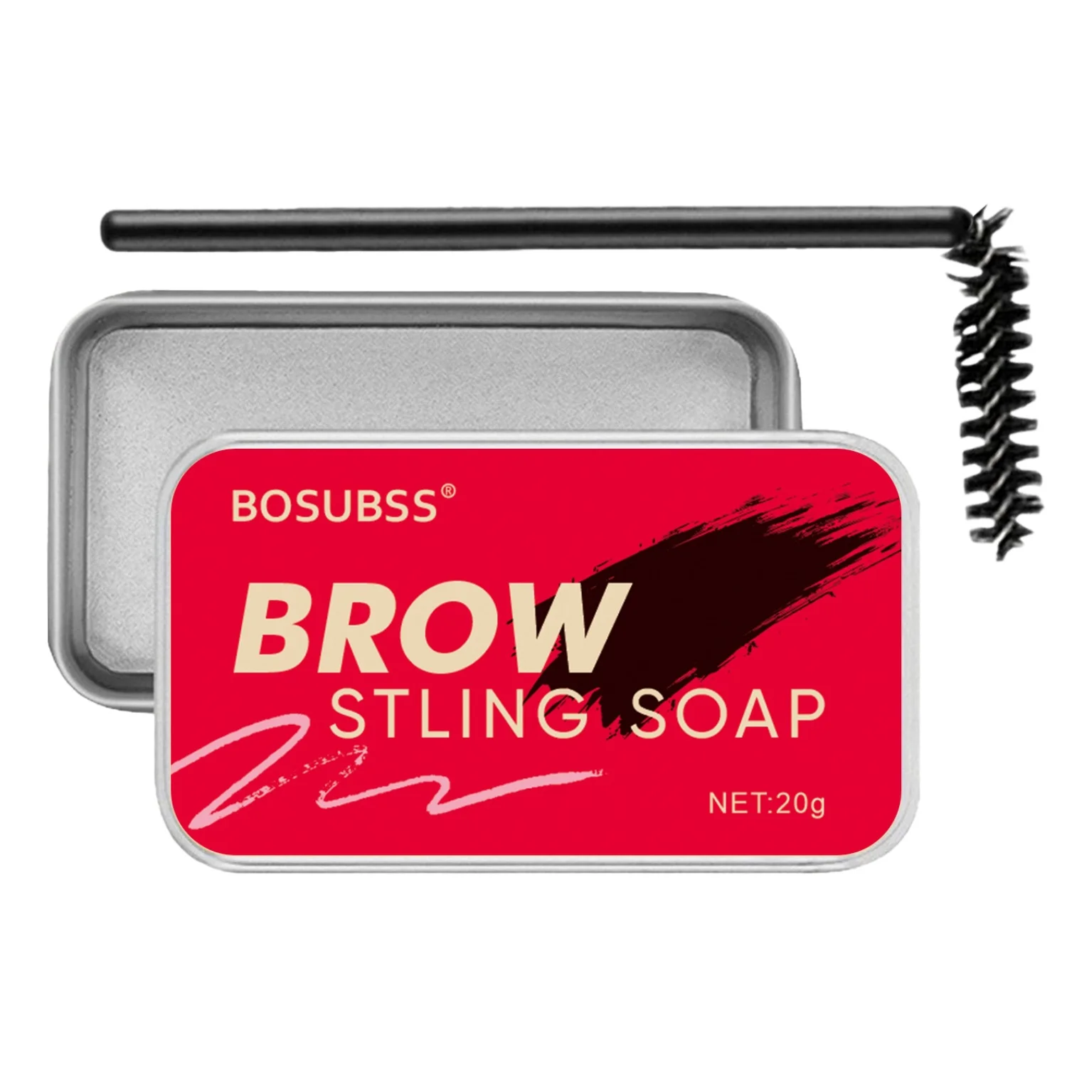 Gel para estilizar cejas, cera para moldear, resistente al agua, transparente, refrescante, duradero, natural, incoloro, regalos