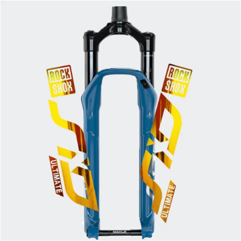 Наклейки на переднюю вилку шоссейного велосипеда MTB для ROCK SHOX SID Ultimate, виниловая прозрачная нижняя наклейка на велосипед, велосипед