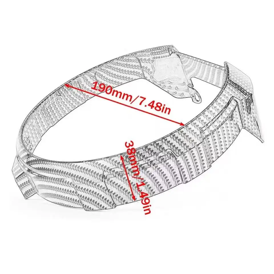 For Honda CB650R CB 650R CB650 R 2019 2020-2025 2021 2022 Headlamp Decorative Motorcycle Accessories Headlight Ring Cover Trim view 5