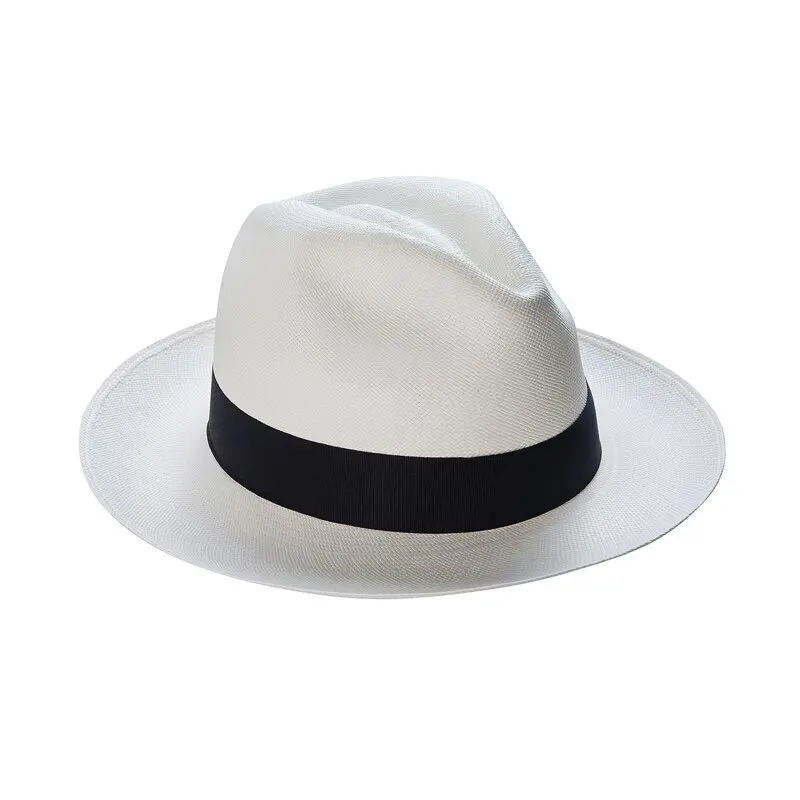 White Fedora Hat For Women Men White Felt Gangster Mobster Fedora Hats Ideal For 1920s Vintage Gatsby Jazz Party Costume NIN668