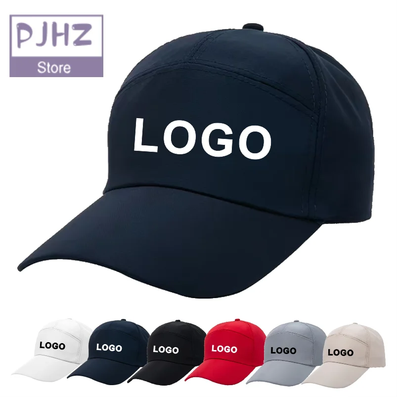 Peaked cap Team American Retro Baseball Cap Sun Protection Outdoor Sports Group Gathering Activity Work Hat Custom Logo Print