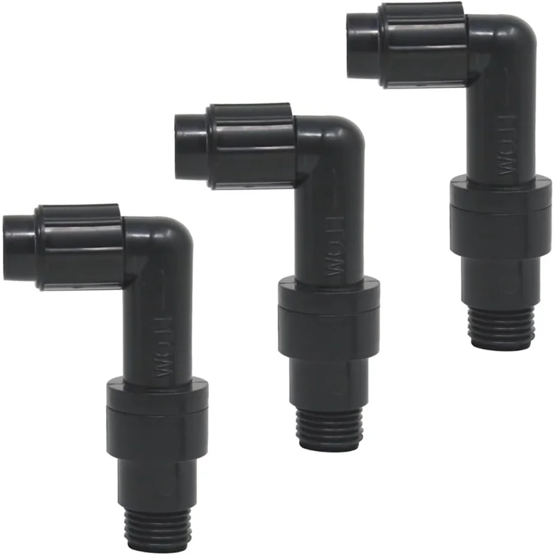 ABKO-สําหรับ Pentair R172061 เช็ควาล์วรวมและข้อศอกสําหรับคลอรีนอัตโนมัติ/โบรมีนสระว่ายน้ําและสปา Feeders (3 แพ็ค)