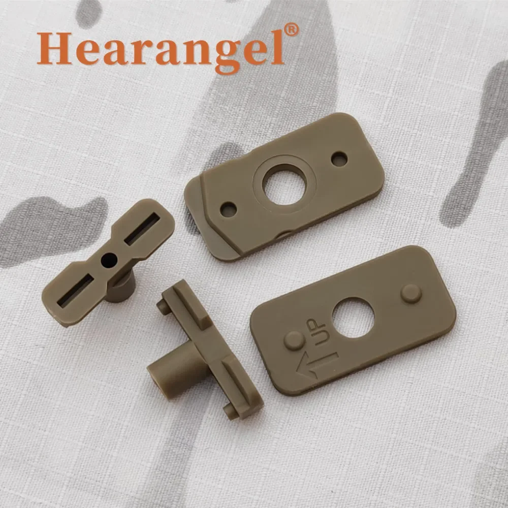 Tactical Headset Helmet Bracket Rail Adapter Converts To Compatible Wendy's Helmet and M-LOK Helmet Stand Accessories&EXFIL Rail