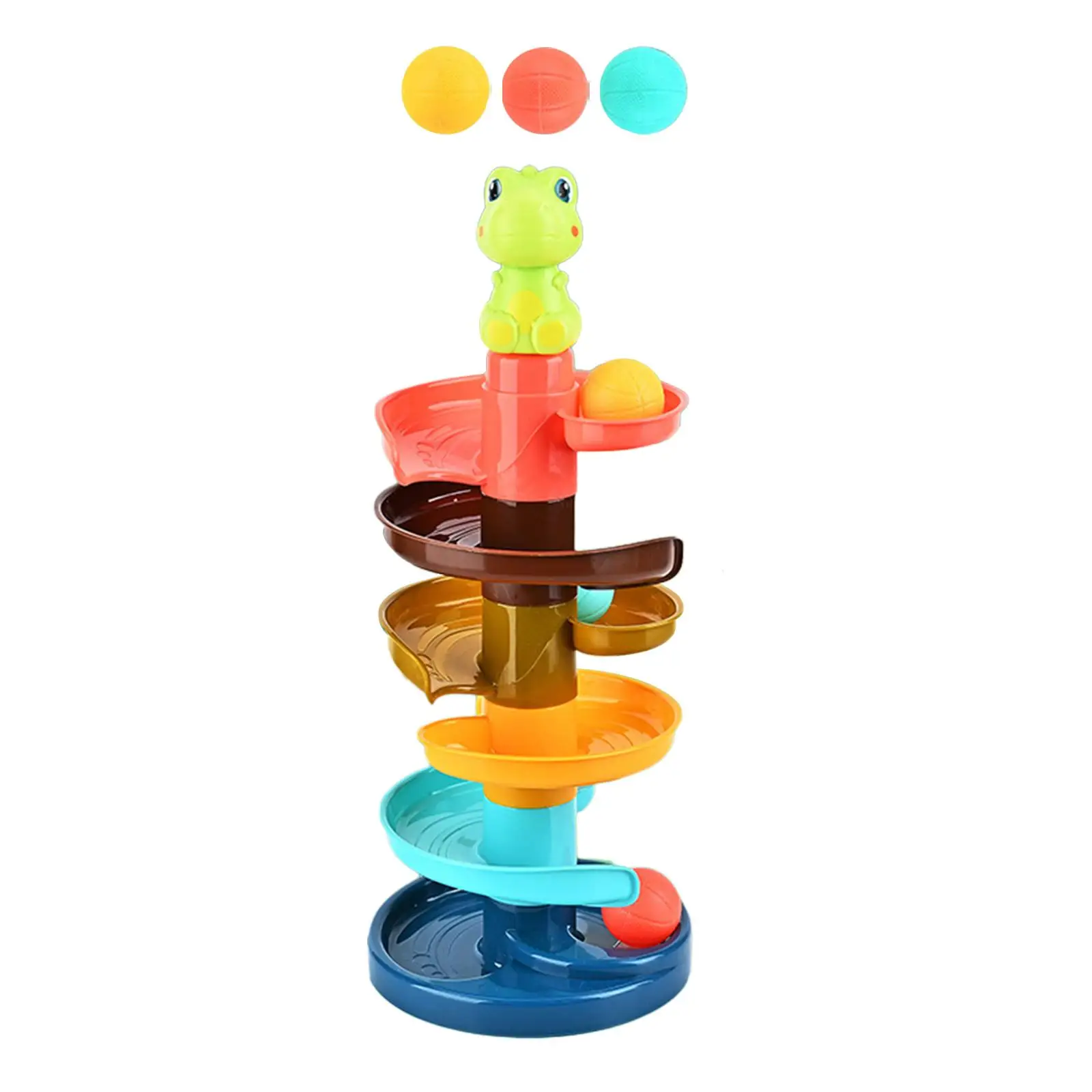 

6 Layer Ball Drop Toy Educational Toys Sensory Games Pretend Play Birthday Gift Activity Stack Drop Go Balls Ramp Toy Set