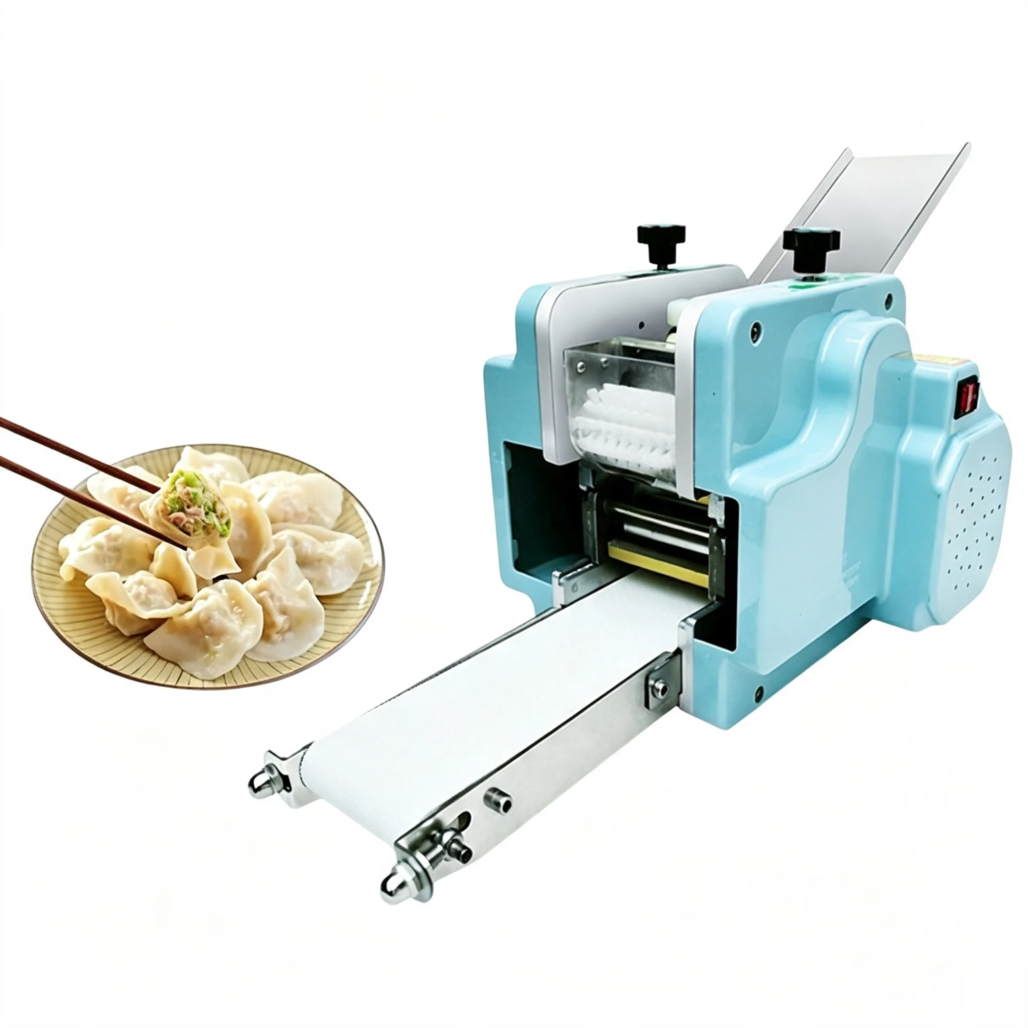 Samosa Dumpling Sheet Maker Machine Wheat Flour Tortilla Wonton Skins Making Machine
