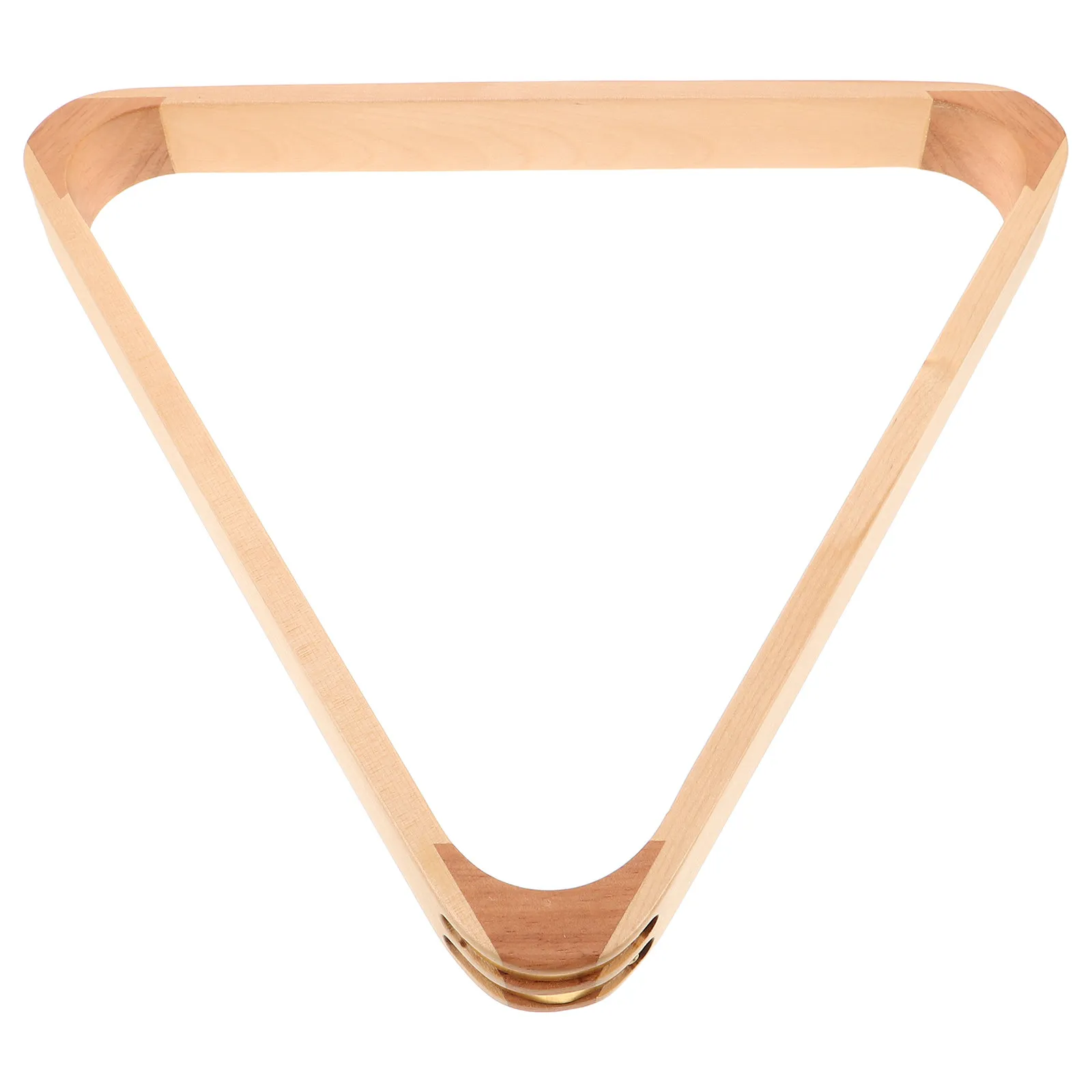 

2Pcs Pool Table Triangle Rack Solid Wood Ball Rack Wooden Holder for Club and Professional Play