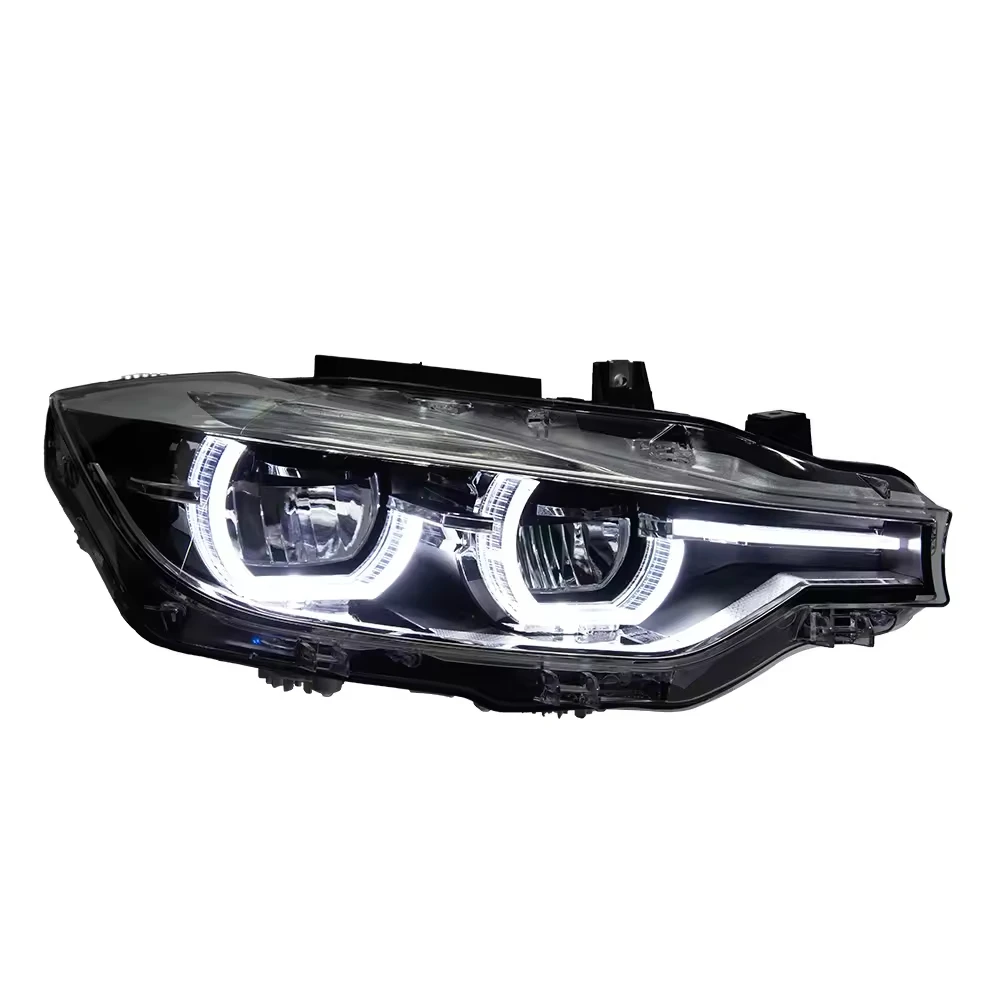 

LED Headlight Assembly for BMW 3 Series F30 2013-2018 Dual-Color Angel Eyes DRL Turn Signal Light Car Headlamp