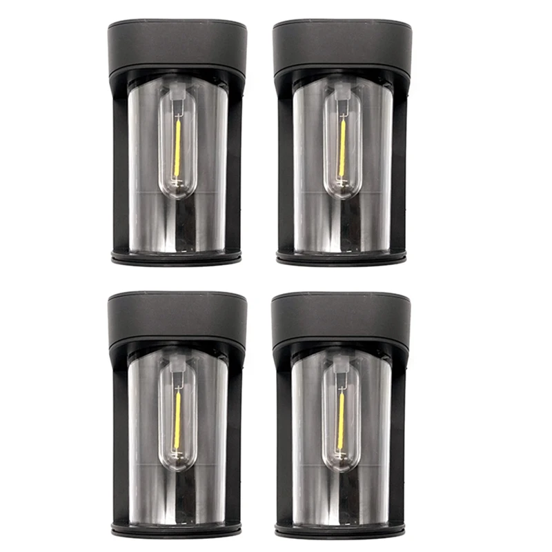 

4Pcs Outdoor IP44 Waterproof Lamp Solar Warm White Waterproof Garden Lamp Solar Waterproof Lamp