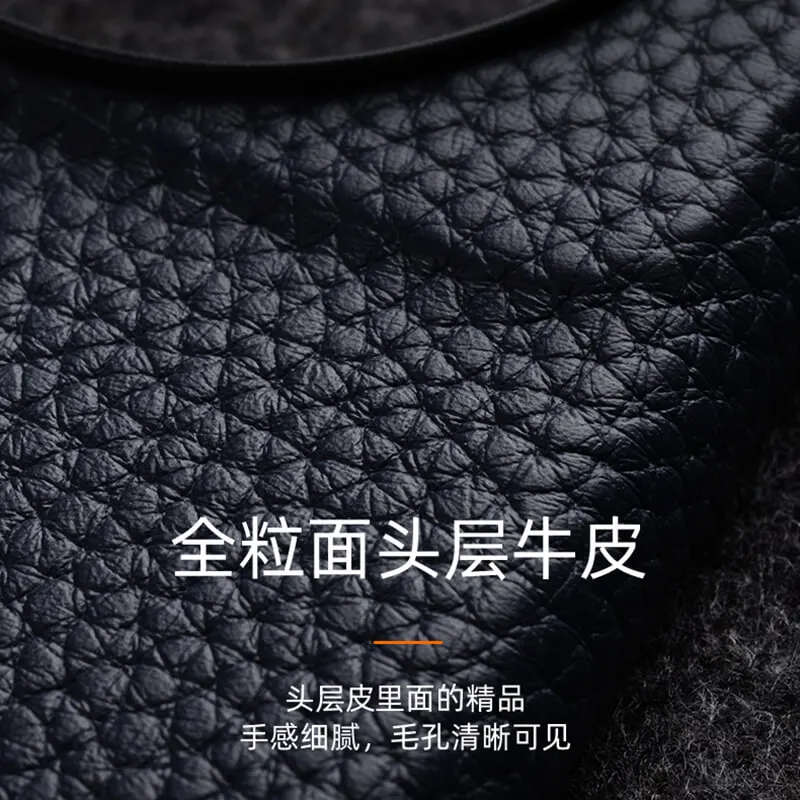 Case For Xiaomi 12S Ultra Case Premium Genuine Leather Cases 12s Pro 5G Luxury Fashion 12 Business Back Cover