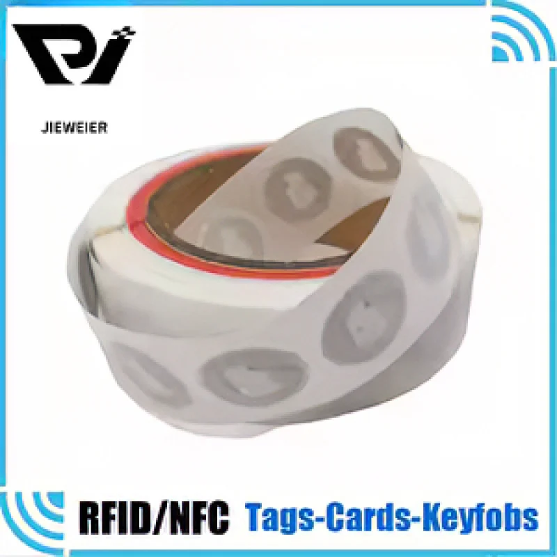 Original NTAG215 NFC RFID Stickers 504Bytes Memory Rewritable Transparent Adhesive Labels for Mobile Phone & Devices
