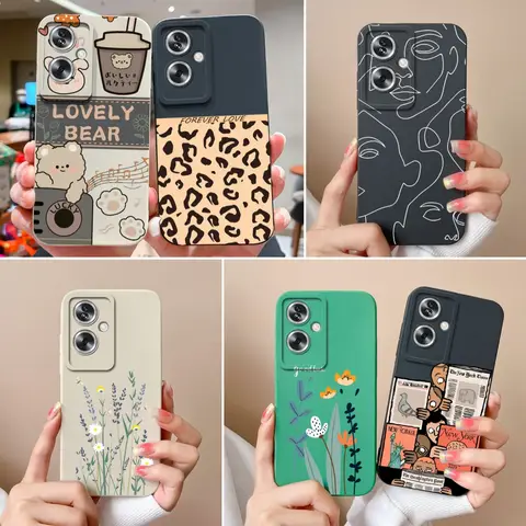 เคสมีสไตล์สำหรับ OPPO A79ฝาหลัง2 5G เคสซิลิโคนเหลวผิวเรียบเนียนปกป้องกันกระแทกโทรศัพท์สำหรับ OPPO A 79 A2 funda