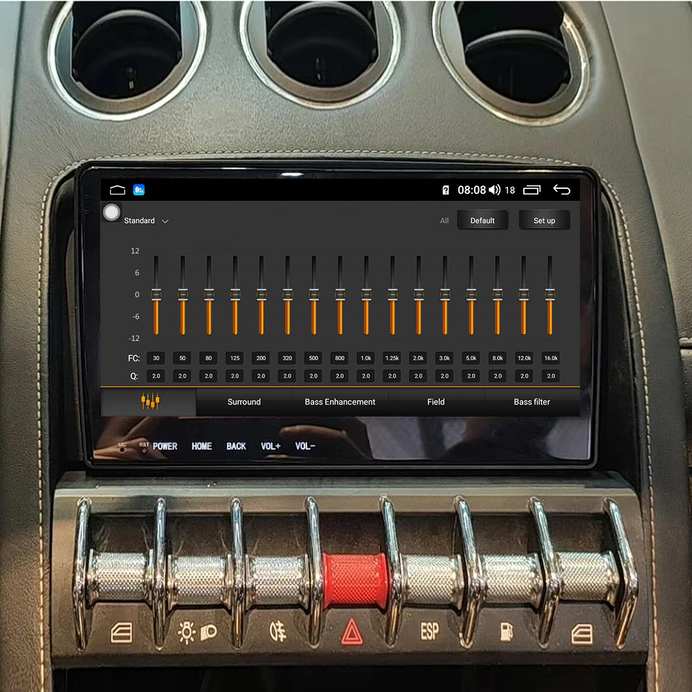 2025 جديد لامبورغيني غالاردو 2004-2015 اللاسلكية CarPlay أندرويد السيارات ستيريو سيارة لتحديد المواقع والملاحة مشغل وسائط متعددة راديو Hea
