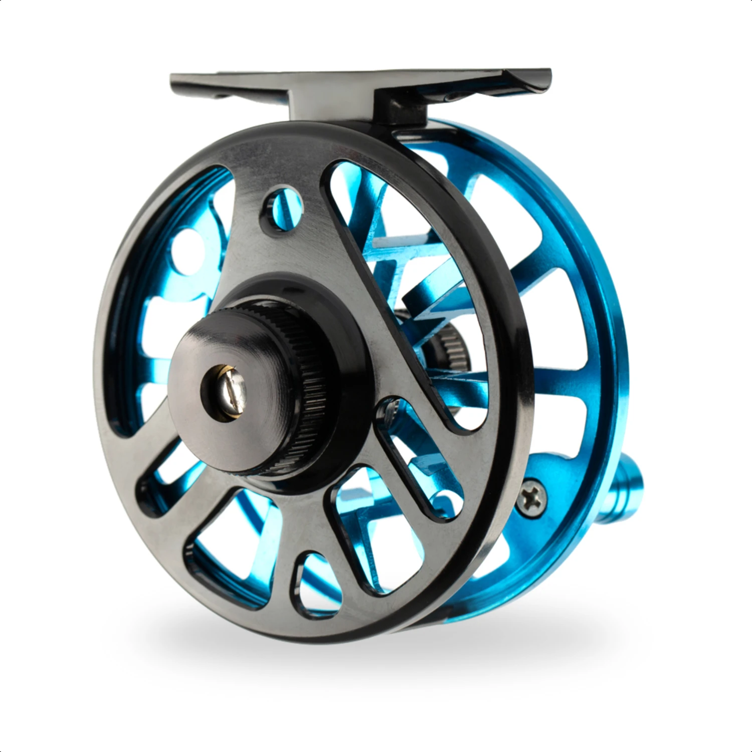 

Premium High-Quality Machined Aluminum Alloy Body Fly Fishing Reel for Trout and Bass - Ultimate Fishing Tackle Available in 3/4
