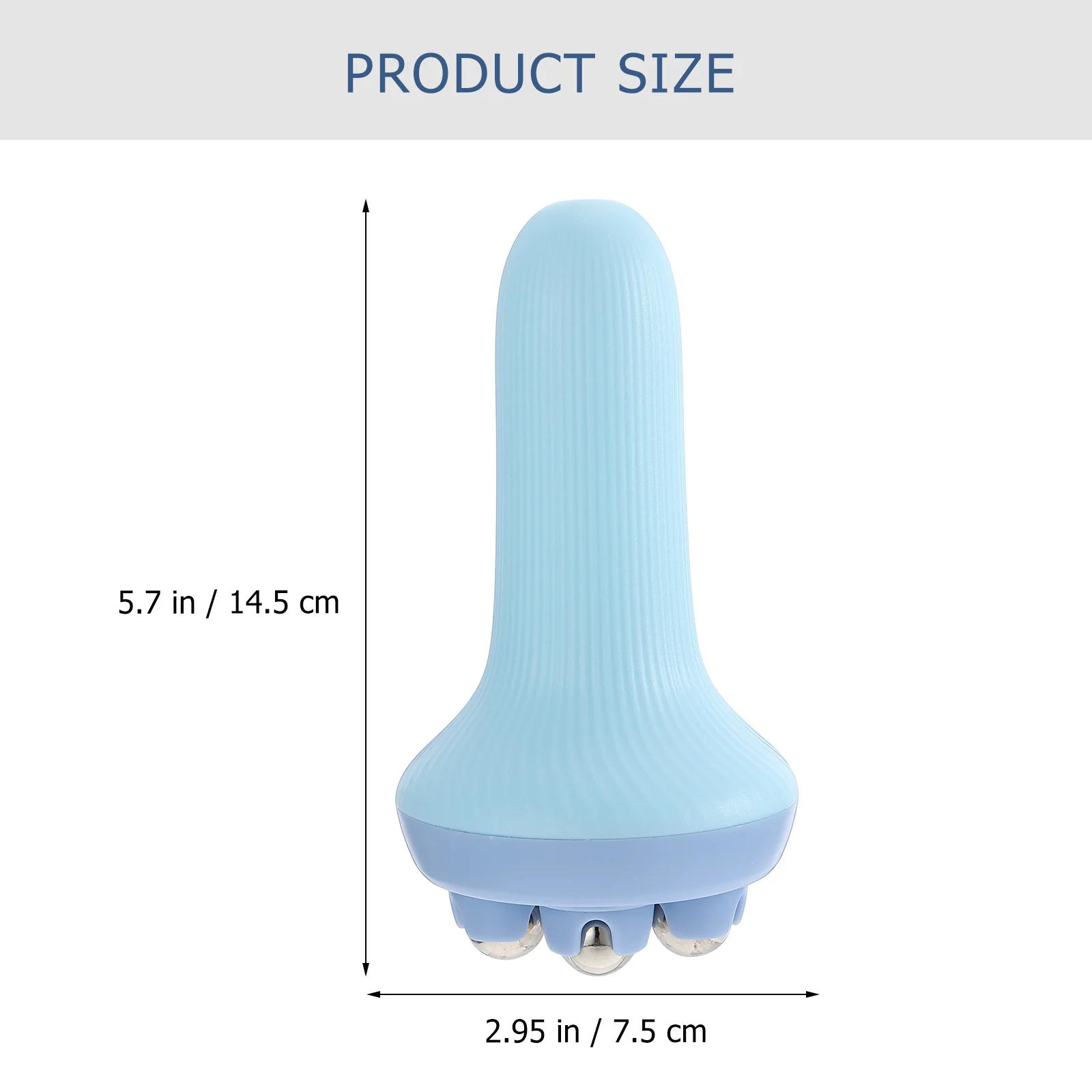 

Massage Roller For Leg Slimming Lightweight Portable Body Relaxation Neck Back Feet Muscle Pain Relief Roller Practical Massager