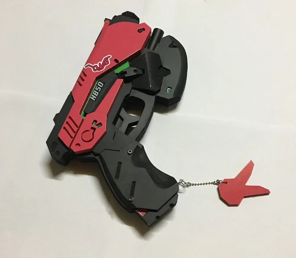 

OW D.va пистолет оружие Cosplay Косплей Трейсера Cosplay Масштаб 1:1