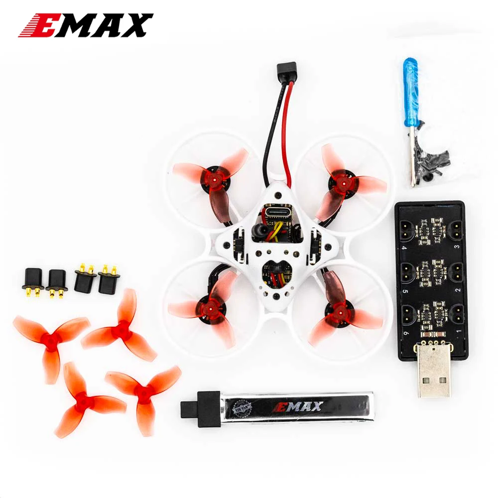 

Emax Official Tinyhawk Nanoscout HD Zero 2.4G ELRS FPV Racing Drone BNF RTF for Children Toys Brushless Quadcopter
