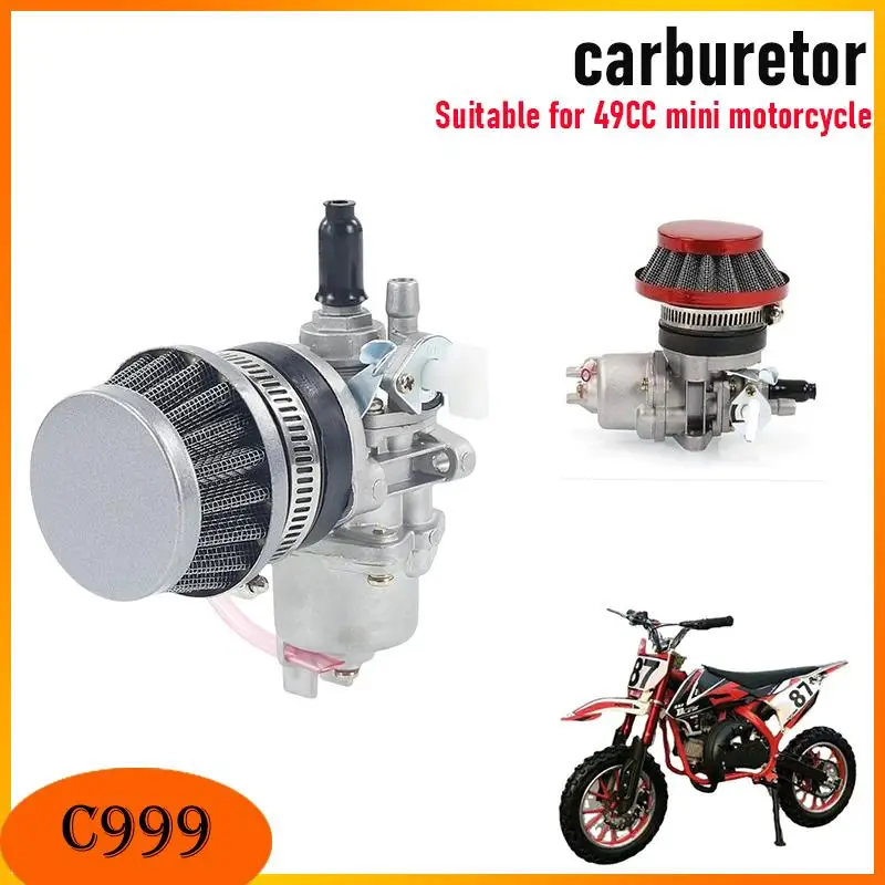 

Carburetor Kit with Air Filter for 49cc Mini Motorcycle Designed for Easy Replacement and Upgrading