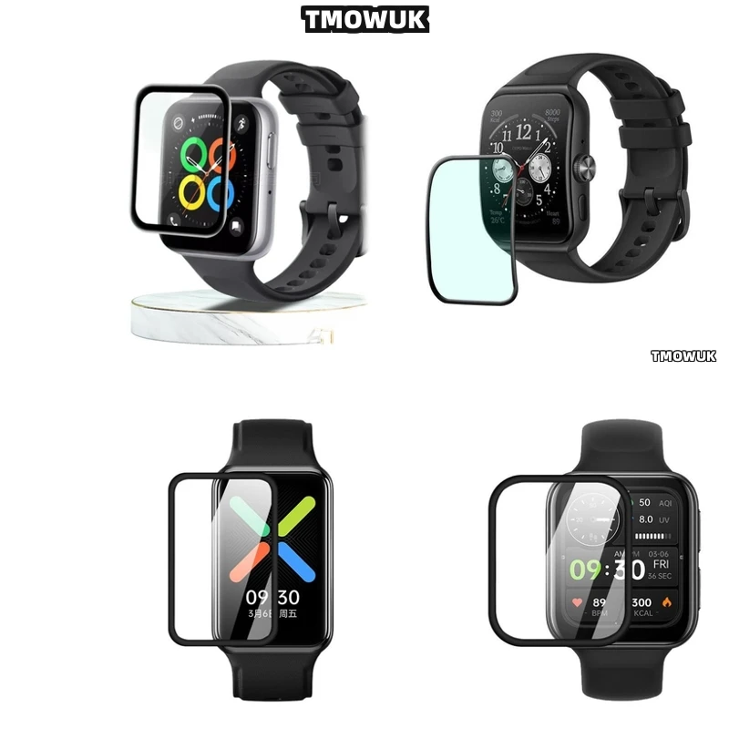 

For OPPO Watch 2 3 4 Pro SE Free Band 2 42mm 46mm Enhanced Visibility PMMA Film, Full Screen Protection.