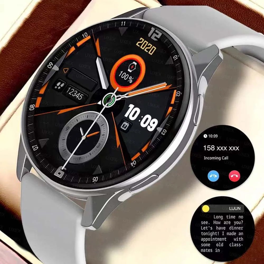 

Fashion Smartwatch Christmas Gift Full Screen Bluetooth Call Custom Photo Diy Faces Multifunction Watches Men Android IOS Women