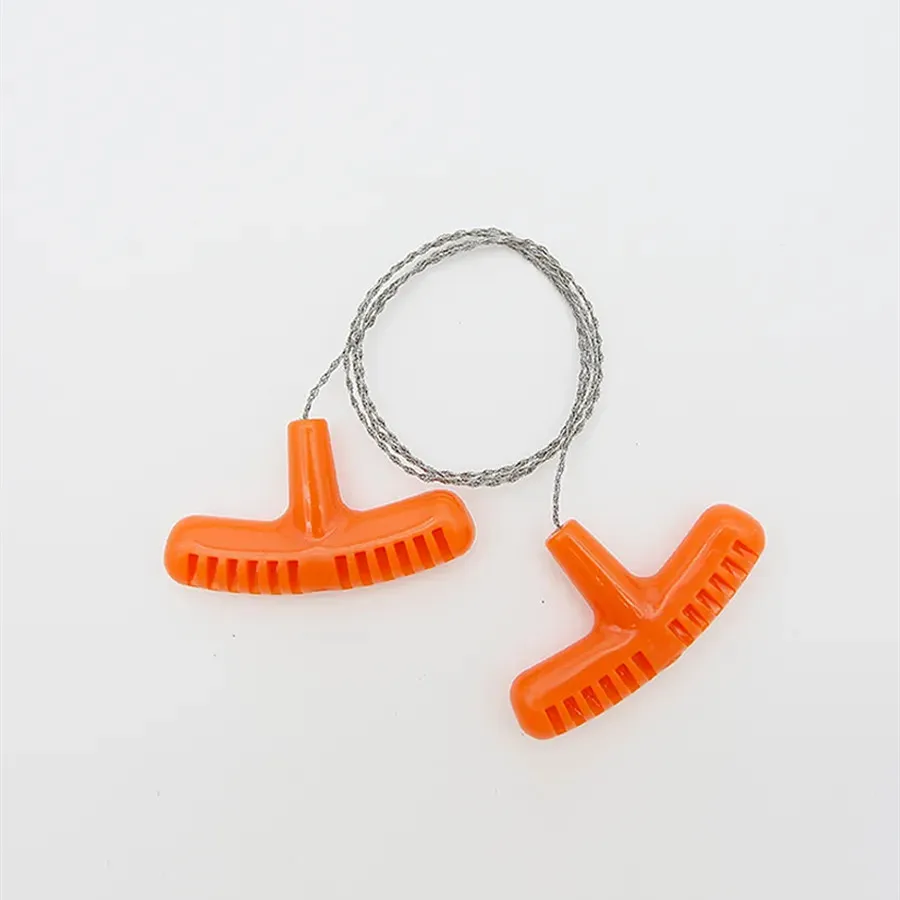 Scie Portable en Acier Inoxydable, Outil de Survie pour Camping en Plein Air, Randonnée