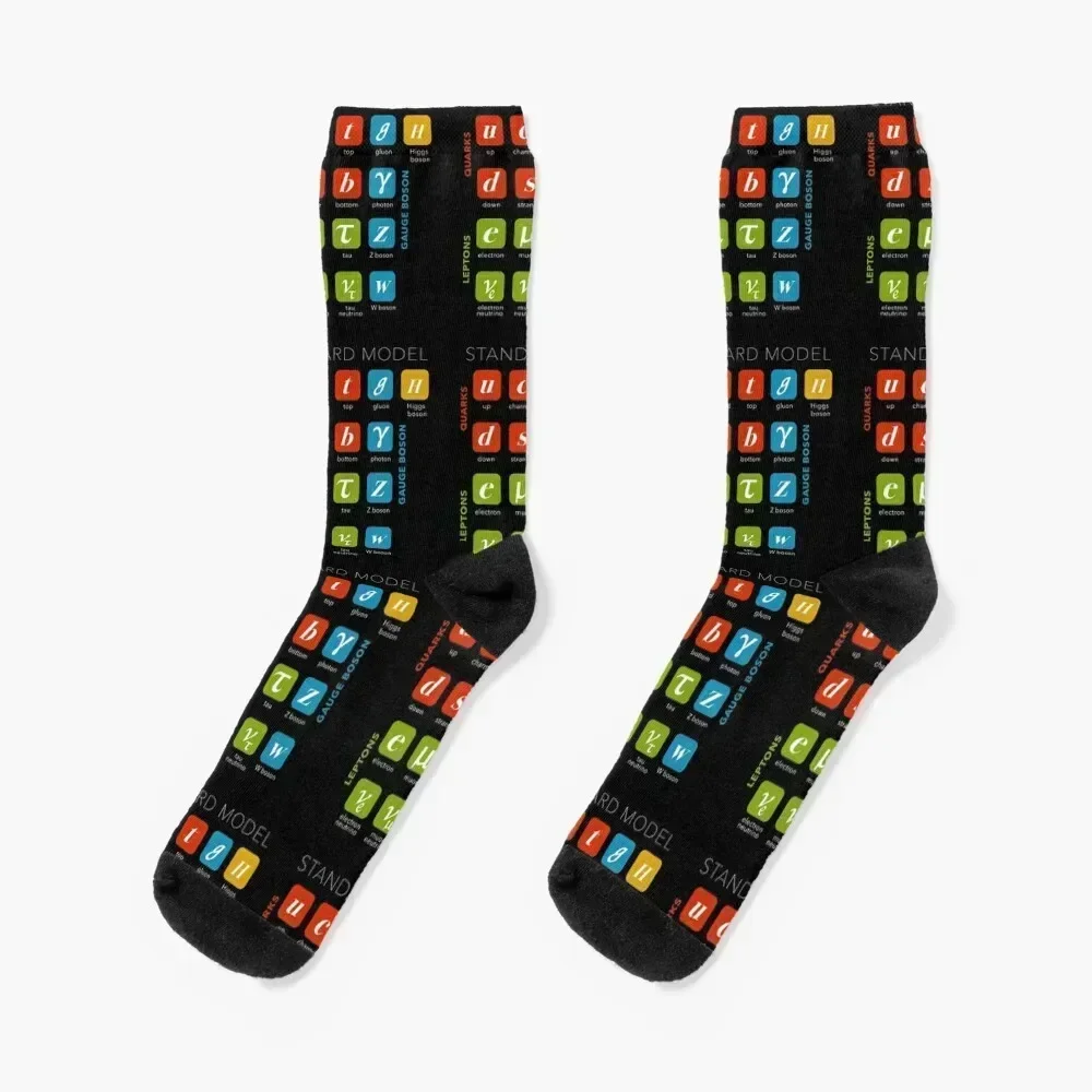 

Standard Model, Particle Physics, Quantum Physics Socks Novelties Run snow cartoon Boy Socks Women's