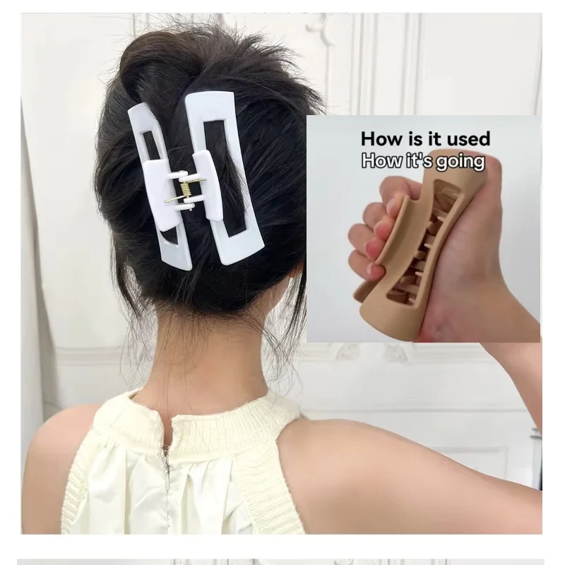 

Заколка для волос, противоскользящая, безопасная и мягкая силиконовая заколка в виде акулы, защита от столкновений для женщин, модные заколки для густых тонких волос