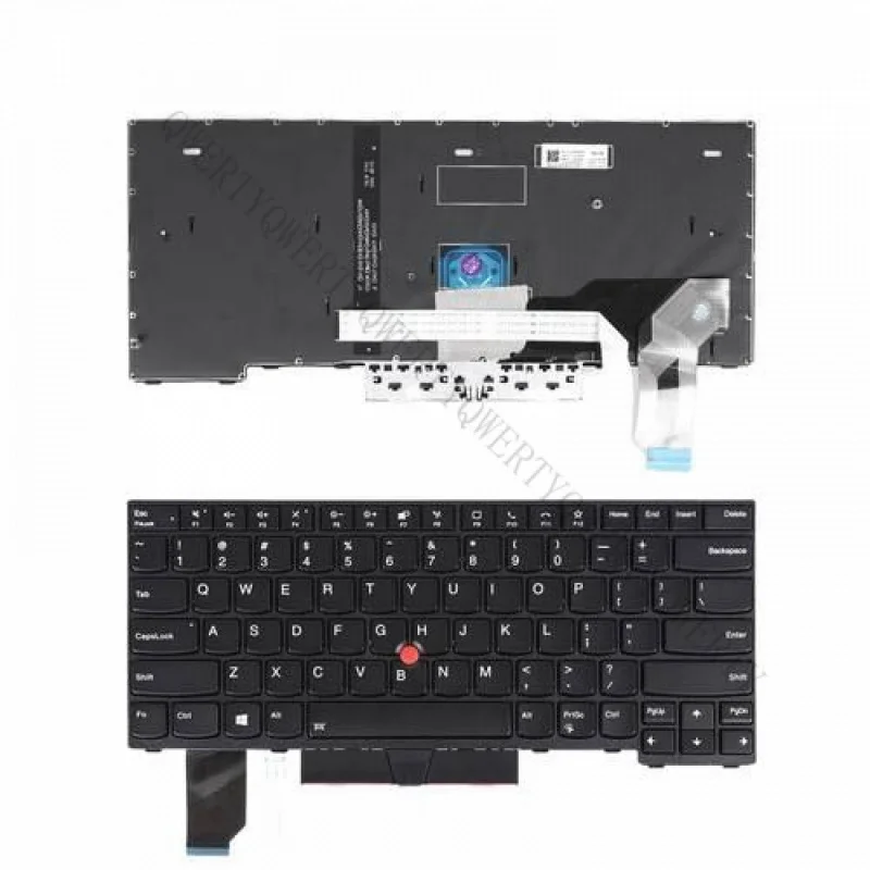 Teclado para portátil Sj + US para Lenovo IBM Thinkpad L14 L14 gen 1 L14 Gen 2 con retroiluminación