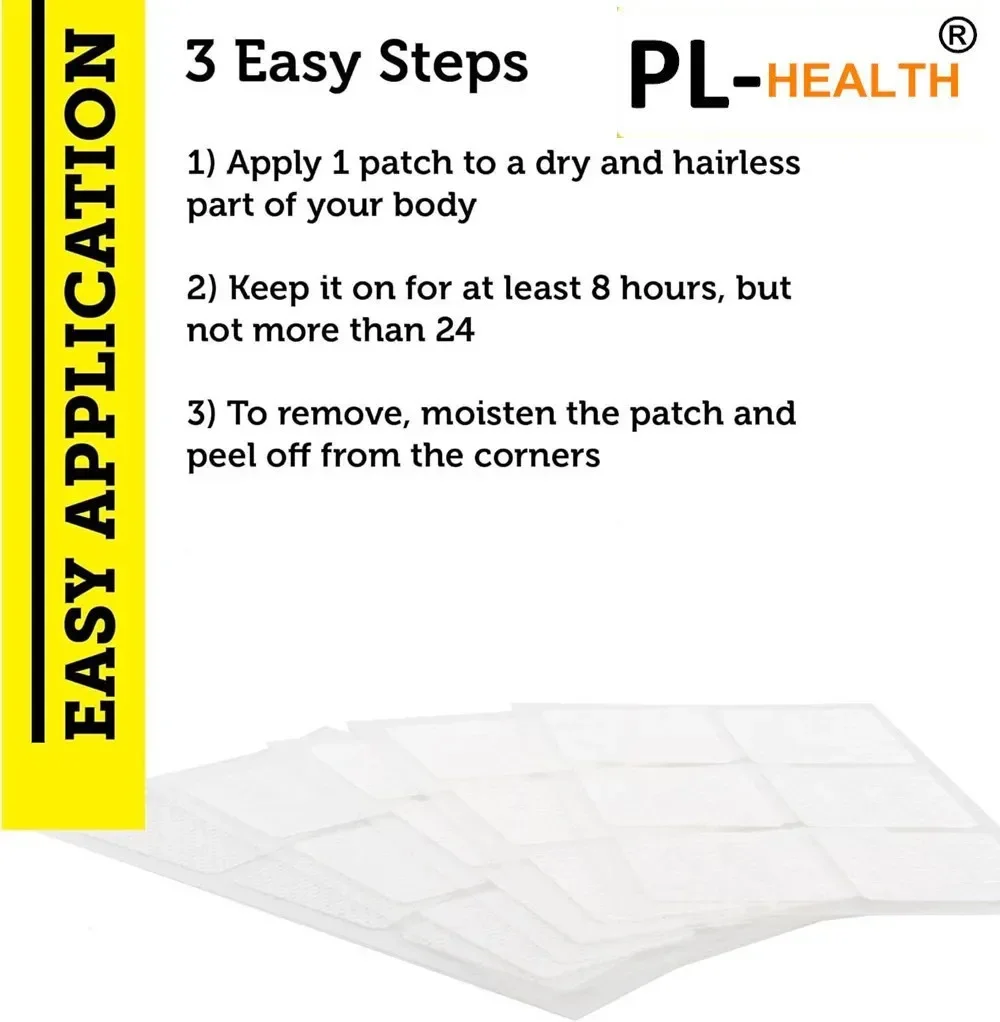 30 Patches CoQ10 Transdermal Patches with PQQ, Supports Heart, Brain, Immune System, Energy