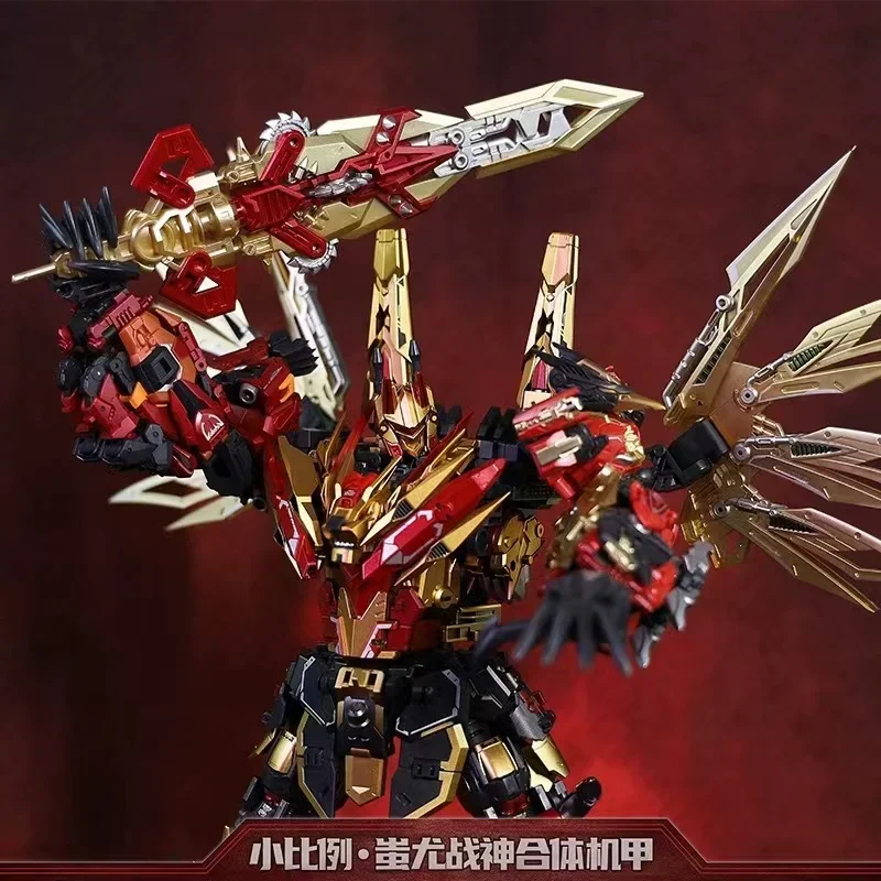 Auf Lager Cang-toys Chiyou mini CY-MINI Predaking Combiners 6-in-1 Kleinschalige Chiyou Actionfiguren Roboterspielzeug