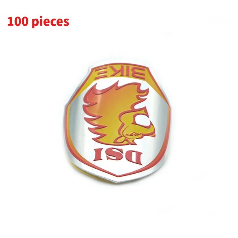 10 0.Zhang.Custom.Custom Personalized Edition Bend Aluminum Metal Embossed/Bike Badge Emblem Sign