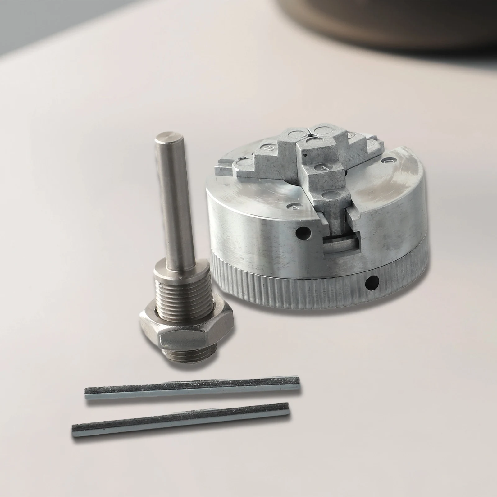 Lathe Chuck Z011 Self Centering External Jaw Metal Suitable Tools Accessories Chuck Drill Lathe Manual Replacement