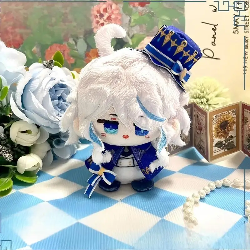 LLavero de Anime Navia Clorinde muñeco de peluche Genshin Impact Neuvillette Furina Hydro Archon colgante