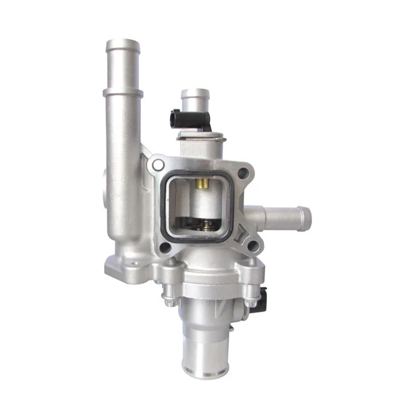 

Prominent 1 Piece Car Thermostat Housing Aluminum Alloy Silver For SONIC CRUZE TRAX 1.6L 1.8L Water Outlet