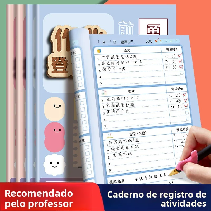 thickened-homework-notebook-daily-study-plan-schedule-primary-school-students-check-in-home-school-book-special-for-grades-on