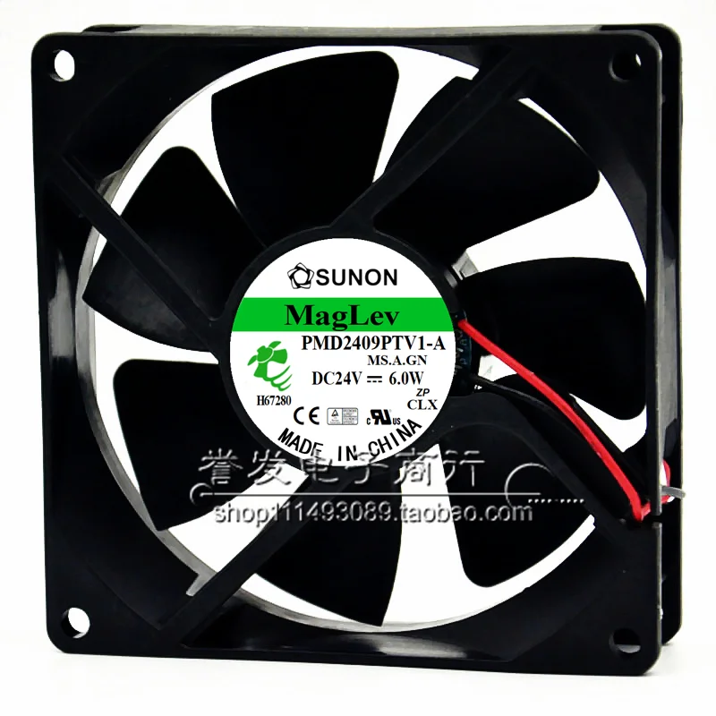 جديد الأصلي PMD2409PTV1-A DC24V 6.0 واط 9225 92x92x25 مللي متر مروحة التبريد المبرد