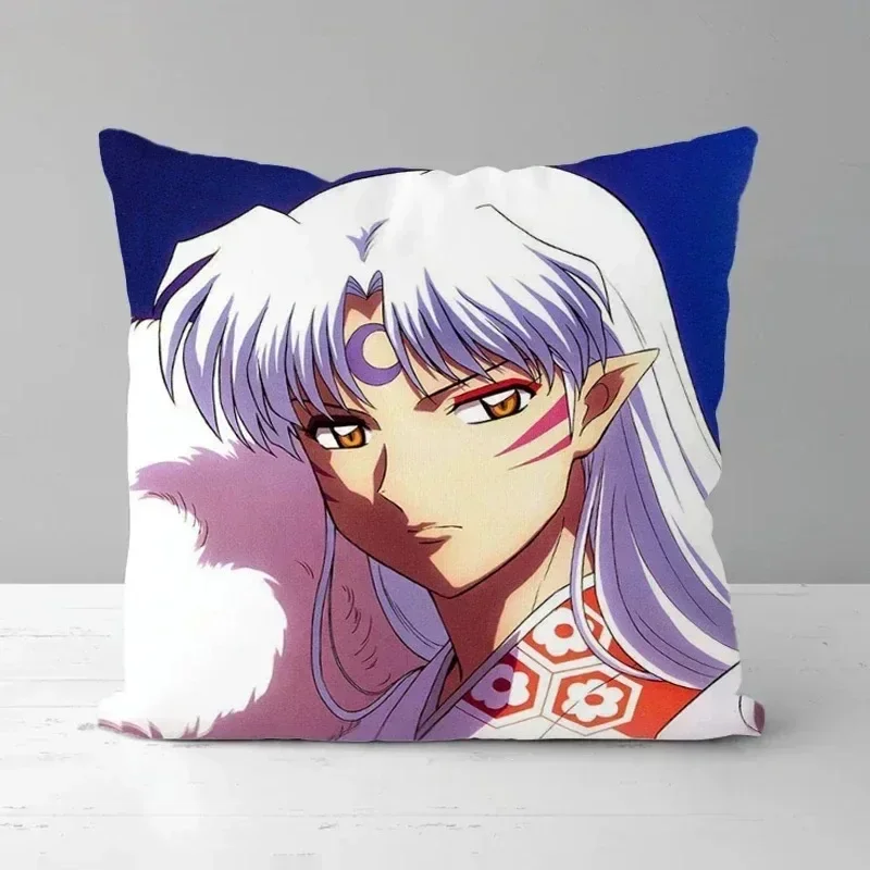 Anime Pillow Cover Inuyasha Decorative Pillows for Bed  Printing Cushion Covers Pillowcase polyester pillowcase