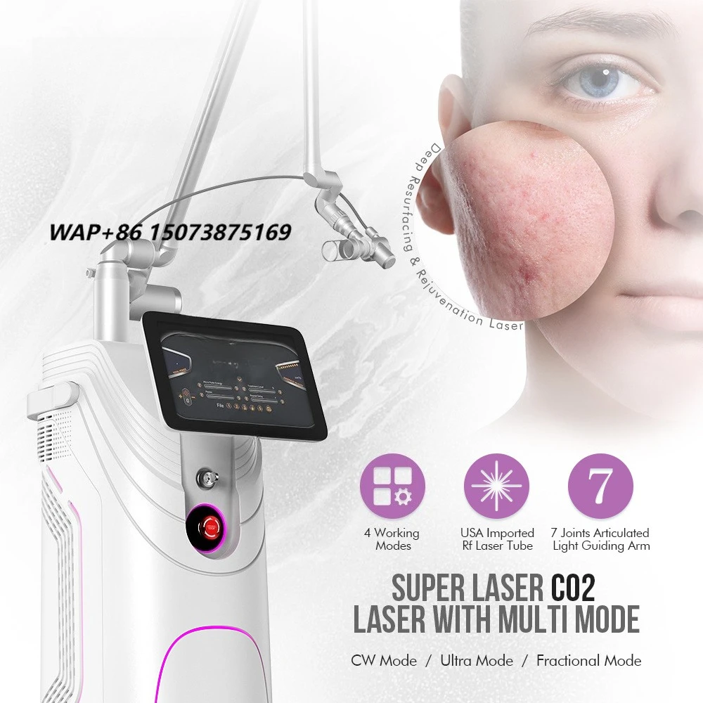 CO2 Fractional Machine for Vaginal Rejuvenation Deep Wrinkles Removal Dermatology Equipment for Beauty Treatment