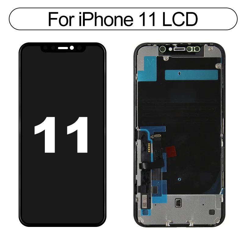 AAA+++ OLED For iPhone 12 Mini 12 Pro MAX LCD Display Replacement Parts For  iPhone 11 11 PRO Max Display Incell No Dead Pixel