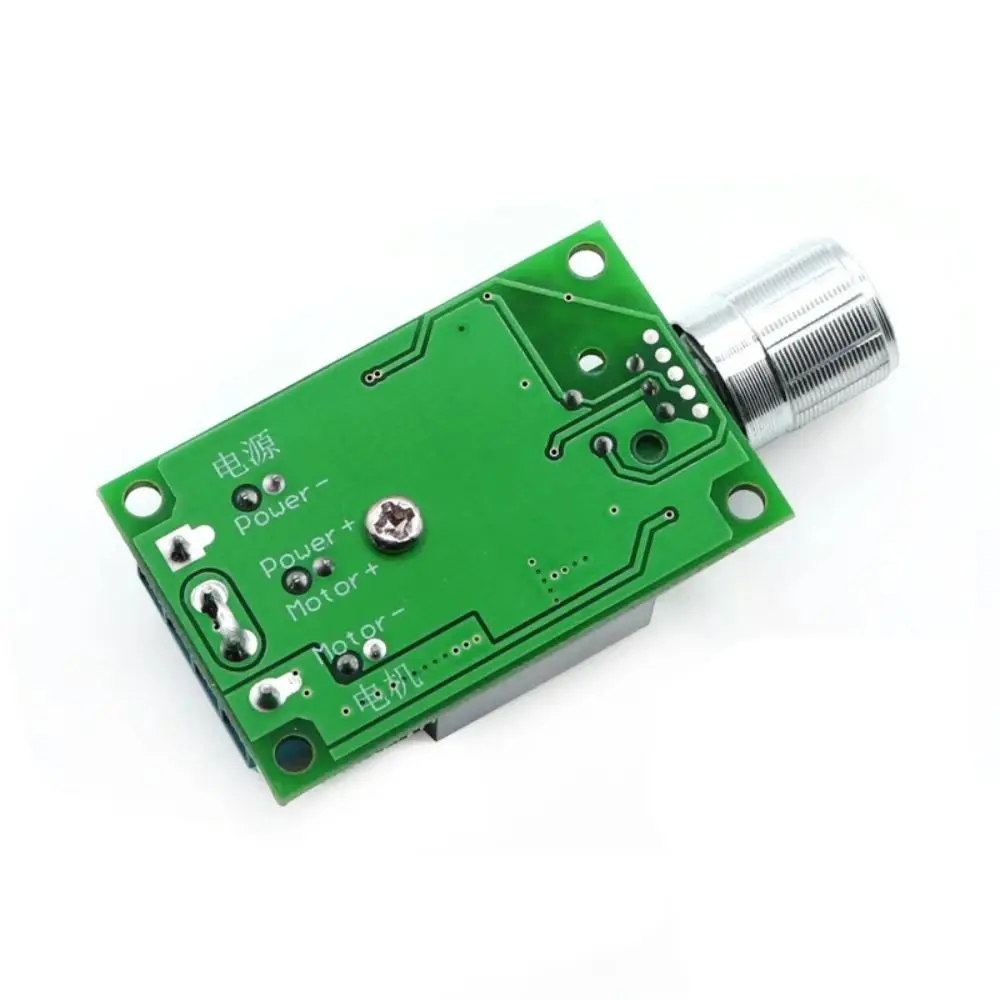 Plastic DC Motor Speed Controller Control Accessories Adjustable Speed PWM Motor Controller Easy Installation Stable Performance