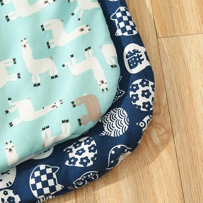 القط كيس النوم شبه المغلقة مريحة كيس نوم الحيوانات الأليفة الشتاء سرير للكلاب للتخييم الاحترار وسادة كيس الاحترار لدغ القط السرير