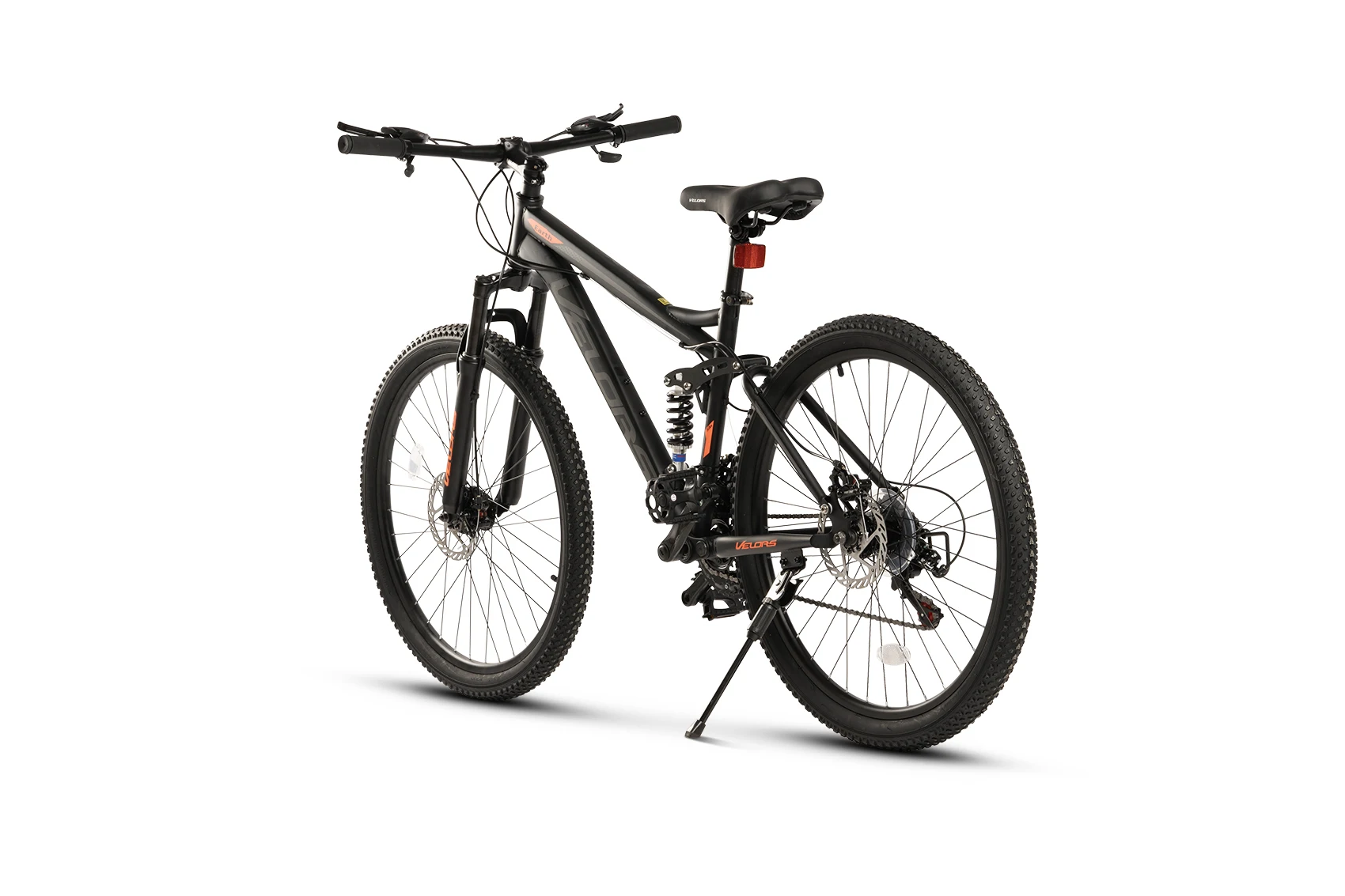 Bicicleta de Montaña de Suspensión Completa de 26 Pulgadas, Sistema de Cambios Shimano Tourney de 21 Velocidades, Frenos de Disco Mecánicos Dobles, Llantas de Aleación de Doble Pared, Cuadro MTB Profesional con Horquilla de Suspensión Delantera, para Adultos y Adolescentes, 85% Pre-Ensamblada