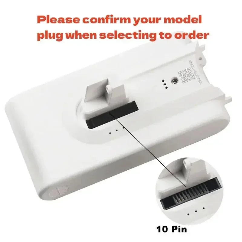 (5000 mAh) aspirateur de remplacement-batterie de rechange pour Xiaomi Dreame V8 V9 V10 V10Pro VVN3 VVN4 VVN5 XR batterie Lithium-Ion